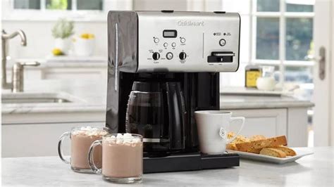 Cuisinart Coffee Plus 12-Cup Programmable Coffeemaker Plus Hot Water ...