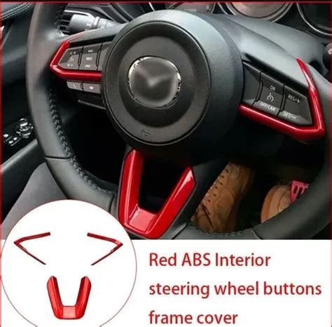 Accesorio Embellecedor Volante Mazda 2 3 6 Cx3 Cx5 Entrega I Envío gratis