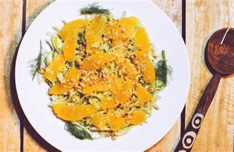 Orangen Fenchel Salat Mit Waln Ssen Rezept