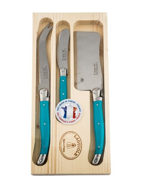 Laguiole Cheese Knives Set Of 4 At Julie Owens Blog