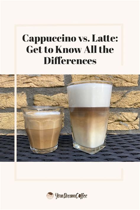 Cappuccino Vs Latte Understanding The Differences