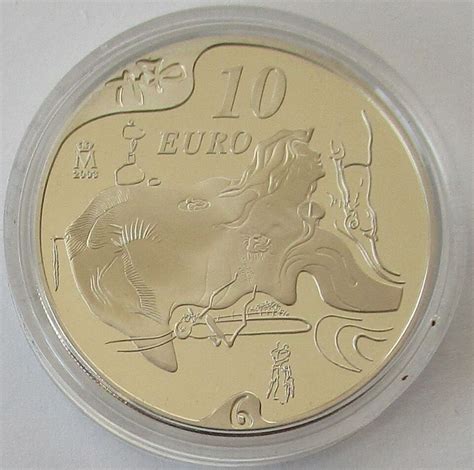 Spanien 10 Euro 2004 Salvador Dali El Gran Masturbador Silber EBay