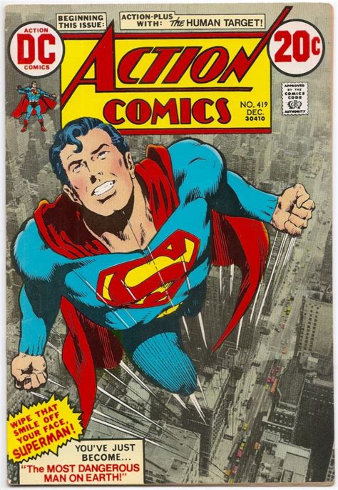 Superman Action Comic Book Covers