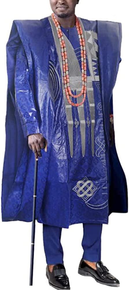 Buy Hd Traditional African Clothing For Men Nigerian Man S Agbada