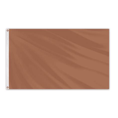 Solid Color Outdoor Nylon Flag Sandlewood