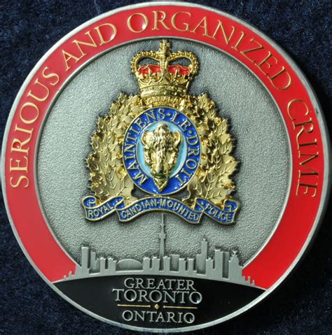 Rcmp K Division Southern Alberta District Challengecoins Ca