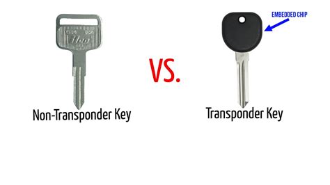 Transponder Key Vs. Non-Transponder Key