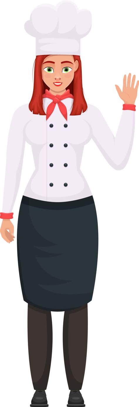 Ilustração De Design De Clipart De Mulher Chef 9381240 Png