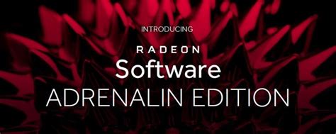 Amd S Releases Their Big Fixing Radeon Software Adrenalin Edition