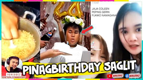 Pinagbirthday Saglit Funny Videos VERCODEZ Reaction Video YouTube