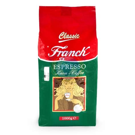 Franck Espresso Coffee Beans 1000G Euro Food Deals