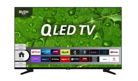 Bush Inch Smart K Uhd Hdr Qled Freeview Tv Picclick Uk