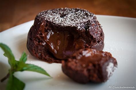 Czekoladowy Fondant Lava Cake Ciachomania