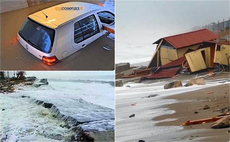 Raffiche Di Vento A Km H E Onde Alte Metri Flagellano La Costa