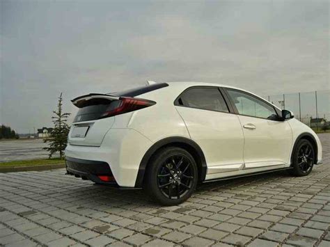 Maxton Spoiler Cap Honda Civic Mk Facelift Textured For