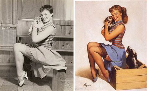 Gil Elvgren S Pin Up Queens 18 Real Women Behind Famous 1950s Cheesecake Pictures Style