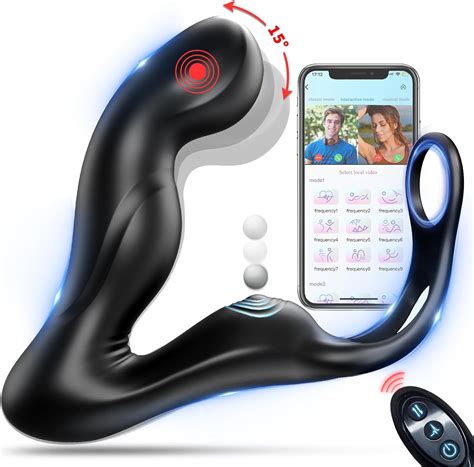 Amazon Anal Male Adult Sex Toys Wiggling Prostate Massager Tapping Taint Stimulator With