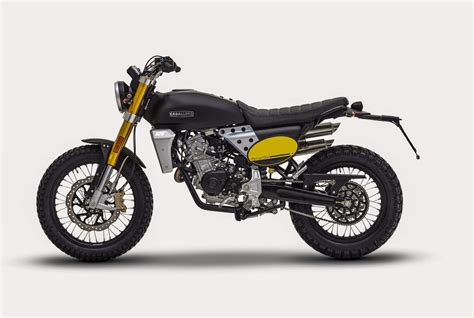 Fantic Caballero Scrambler 125 Rött Fantic Ísland