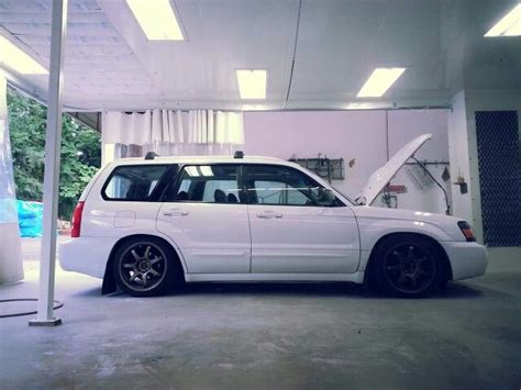 Aspen White Subaru Forester Impreza