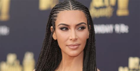 Kim Kardashian Responds To Backlash Over Her Braided Hair And North Wests Straight Hair Kim