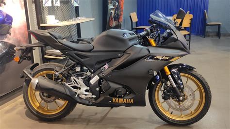 2023 YAMAHA R15 V4 New Colour | On Road Price | Exhaust Sound | Golden ...