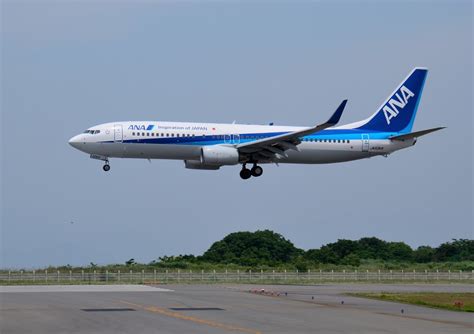 全日空 Boeing 737 800 Ja60an 静岡空港 航空フォト By Mojioさん 撮影2014年05月28日