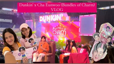 Dunkin X Cha EunWoo VLOG Fanzone Merch BGC ENHYPEN X Bench Collab