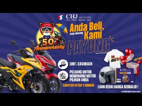 Beli Motor Chin Hin Jitra Cabutan Bertuah Motor Cawangan Sik Kedah