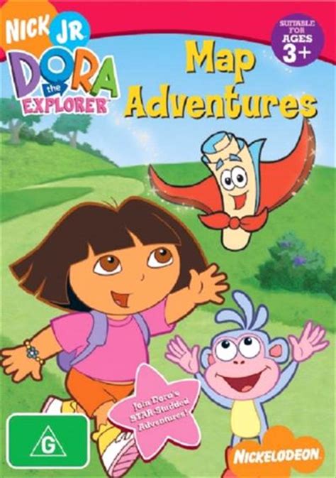 Dora The Explorer Map Adventures Nickelodeon Dvd Sanity | Hot Sex Picture