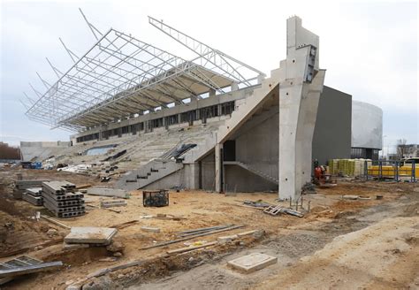 Budowa Stadionu Radomiaka Radom Jak Wygl Da Post P Prac Na Koniec Roku