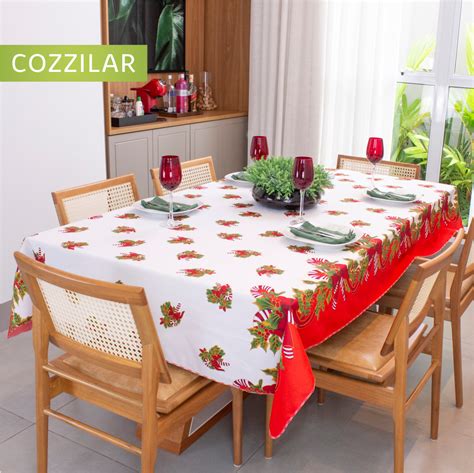 Toalha De Mesa Natal Lugares Cozzilar