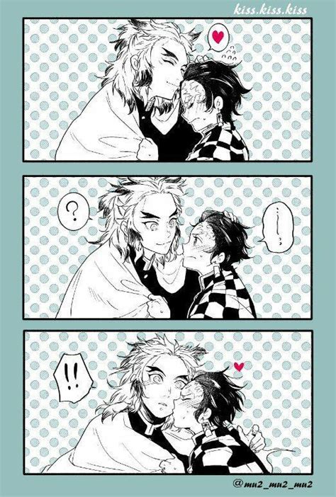 Kimetsu No YaibaFanart Doujinshi RenTan Anime Minh họa manga Quỷ