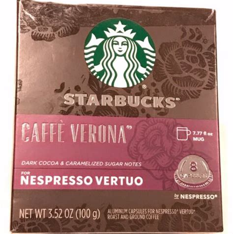 Starbucks Caffe Verona Nespresso Vertuo Dark Roast Philippines Ubuy