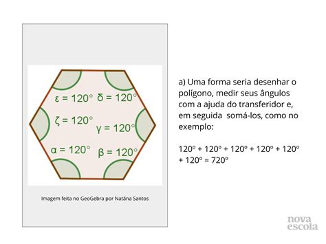 Poligonos Soma Dos Angulos Internos - Soma dos ângulos internos de polígonos - Plano de aula - 6º ano