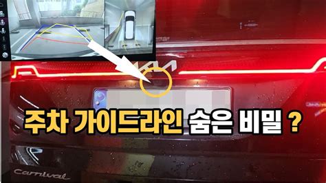 후진시 후방카메라 보는 방법과 주차라인에 숨어있는 비밀 YouTube