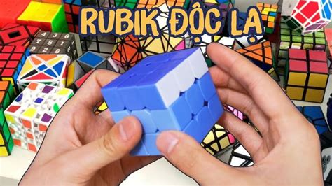 Thử Xoay Khôi Phục Khối Rubik 3x3 Độc Xanh Biển Và Tạo Cross 6 Mặt Vic