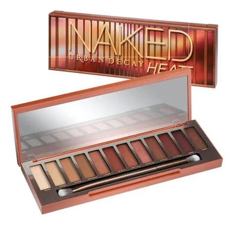 Urban Decay Naked Heat Paleta De Sombras Cores Parcelamento Sem Juros