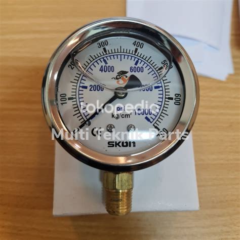 Jual Pressure Gauge Raket Stainless Inch Psi Kg Bar