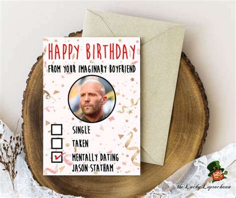 Jason Statham Birthday Card Funny Birthday Card - Etsy