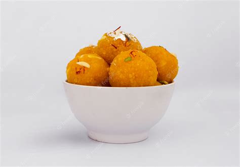 Premium Photo | Motichoor laddu