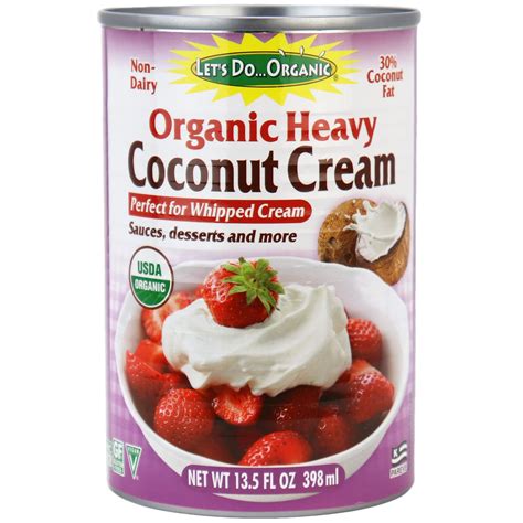 Let's Do...Organic Organic Heavy Coconut Cream - Low-Carb, Keto, Paleo