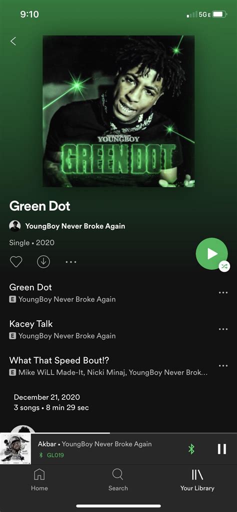 Nba youngboy green dot finally on Spotify 🔥🔥🔥🔥🔥🔥 : r/NBAYoungboy