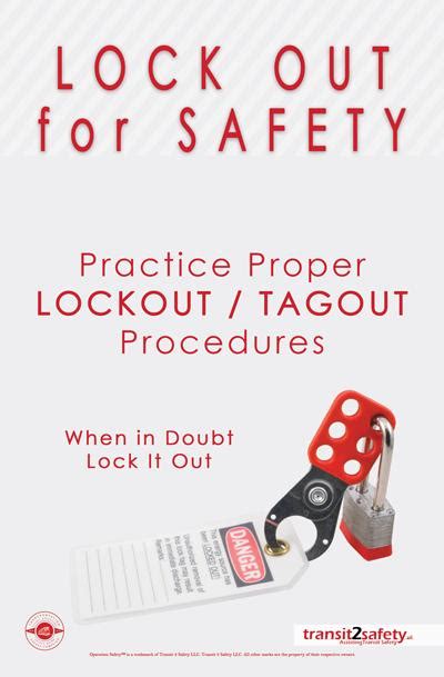 Lockout Tagout Safety Poster | #3865026603