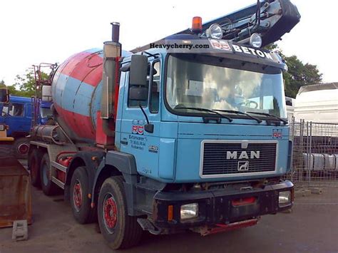 Man X Concrete Mixer Cement Mixer Truck Photo And Specs