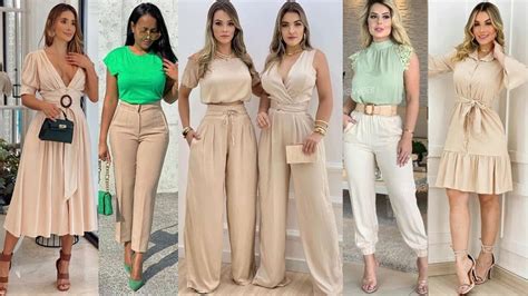 C Mo Combinar Un Vestido Beige Ideas De Colores