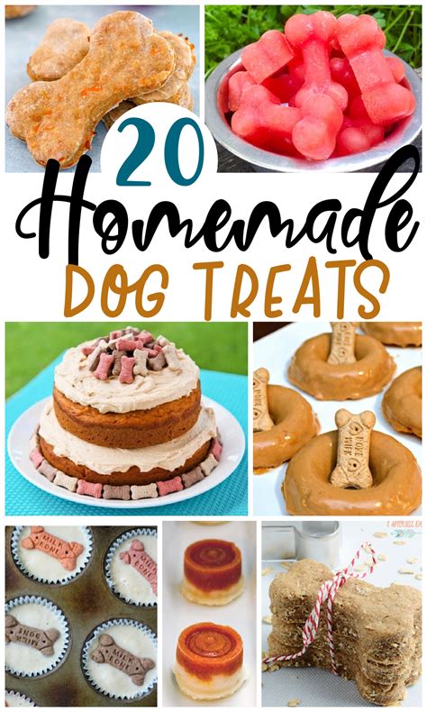 20 Homemade Dog Treats - The Rockstar Mommy