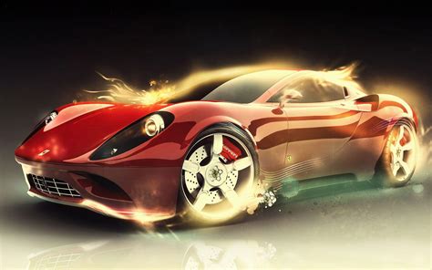 Ferrari 3D Wallpapers - Wallpaper Cave