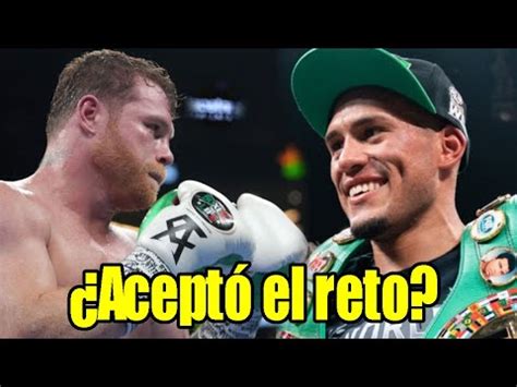 Sorpresa Canelo anuncia oficialmente el desafío de David Benavidez a