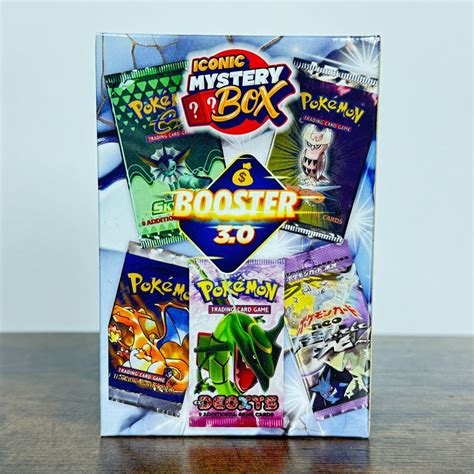 Iconic Mystery Box Booster Pack Box 3 0 1 5 Vintage Pack Graded