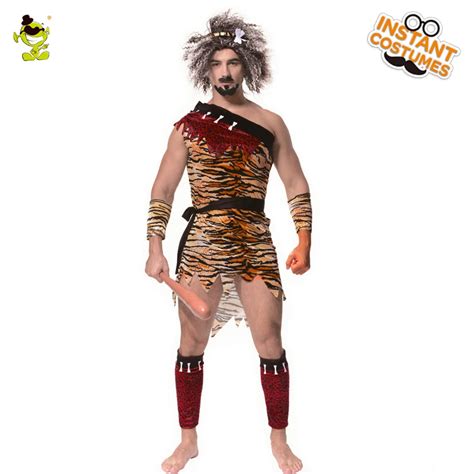 Mens Caveman Costume Original Caveman Clothes For Carnival Party